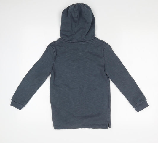 Primark Boys Blue Pullover Hoodie Size 9-10 Years