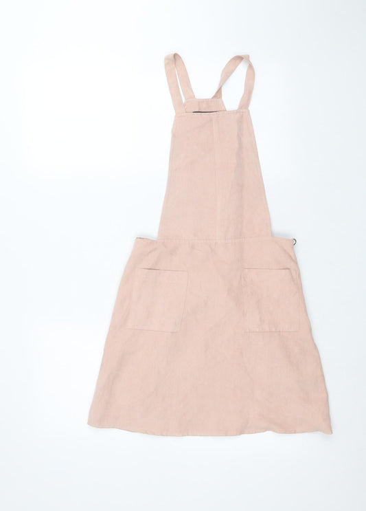 Additional front view of Atmosphere women’s pink a-line, size UK 6