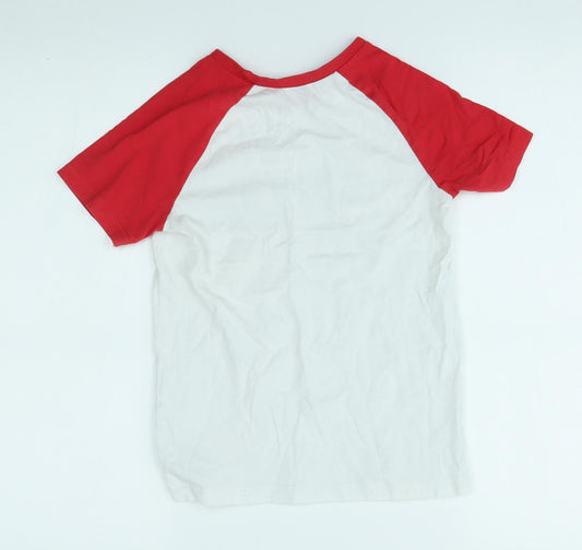George Boys White Basic T-Shirt Size 8-9 Years - esports gaming league