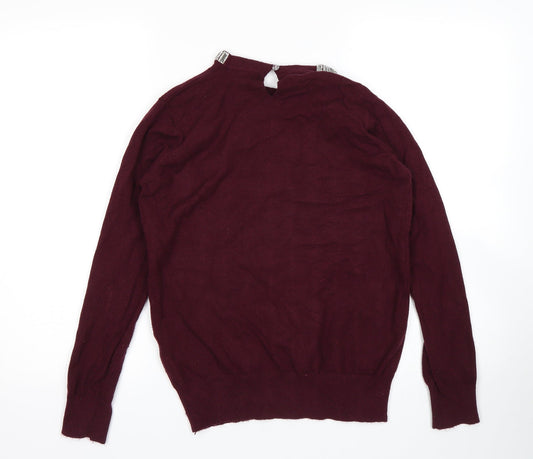 Primark Womens Purple Pullover Jumper Size M