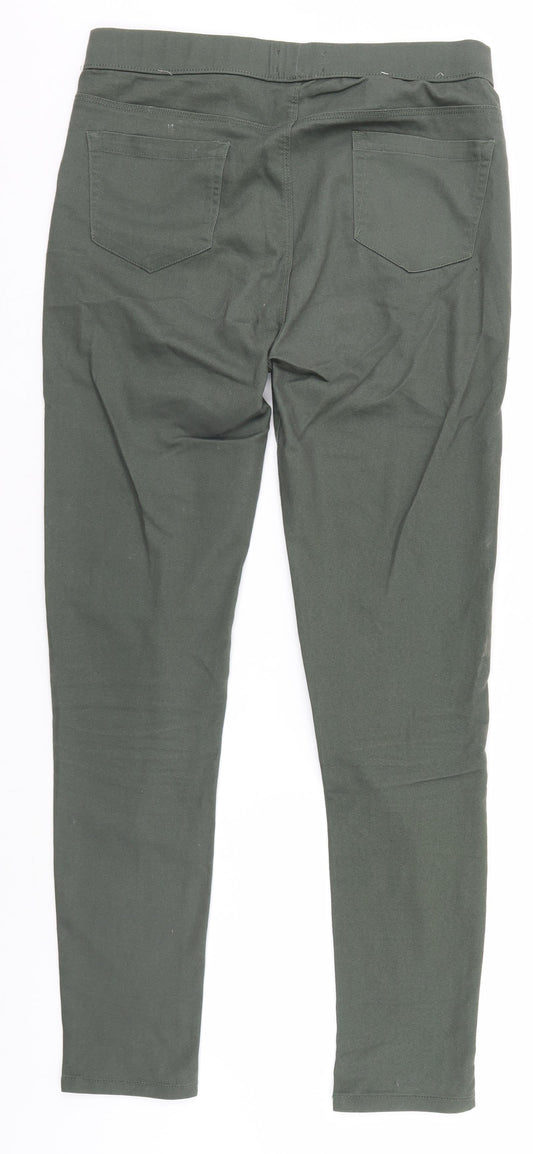 KATE Womens Brown Trousers Size 10 L28 in