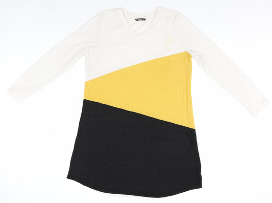 SheIn Womens Multicoloured Pullover Jumper Size XL