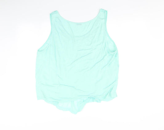 George Womens Blue Basic Blouse Size 20