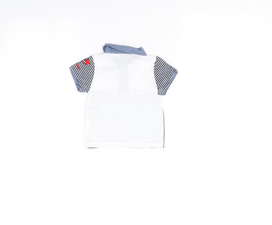 Lee Cooper Baby White Basic T-Shirt Size 12 Months