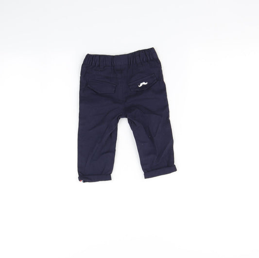 Little gent Baby Blue Trousers Size 3-6 Months