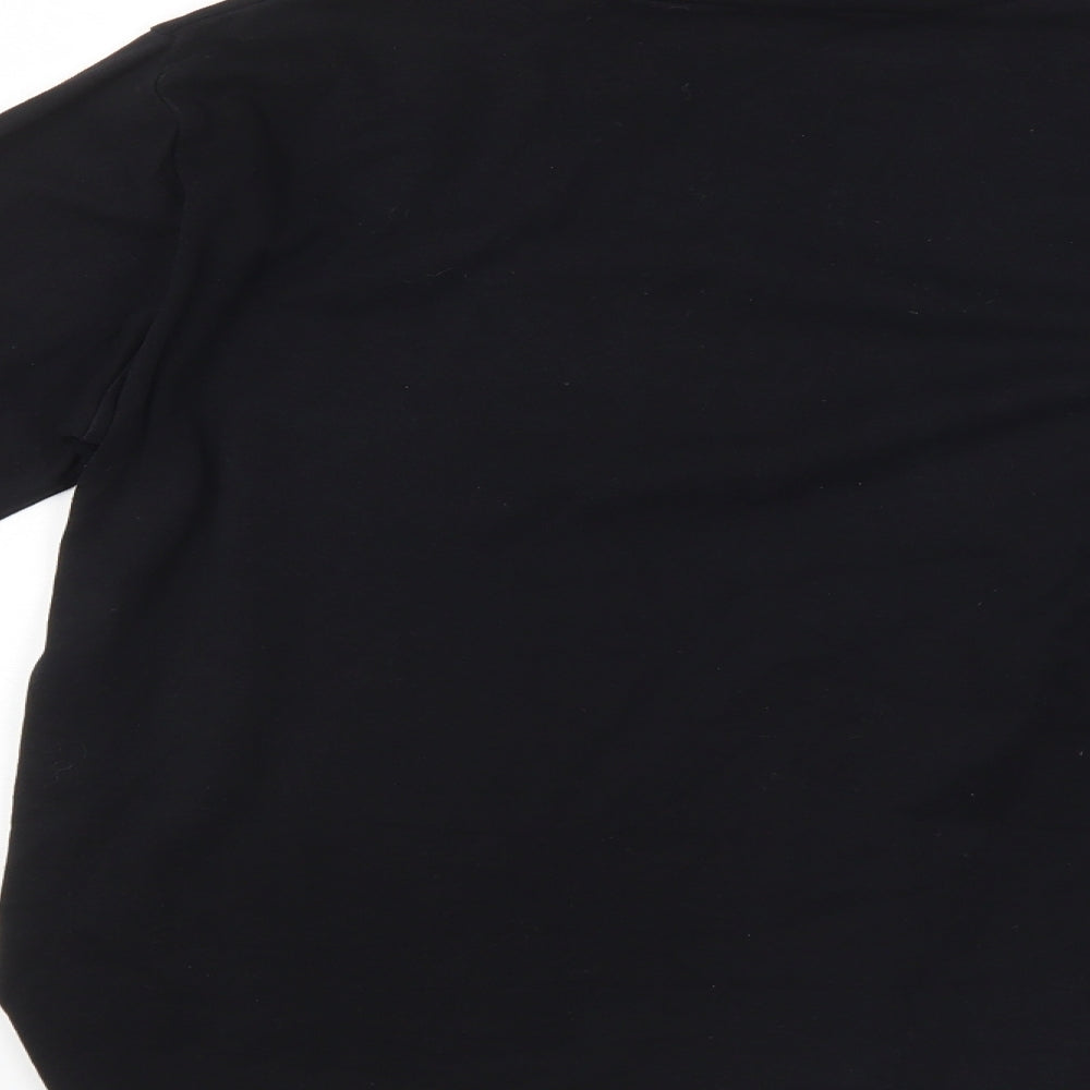 EWM Womens Black Pullover Jumper