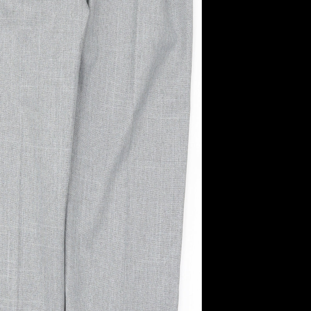 Autonomy Womens Grey Trousers Size 14 L24 in
