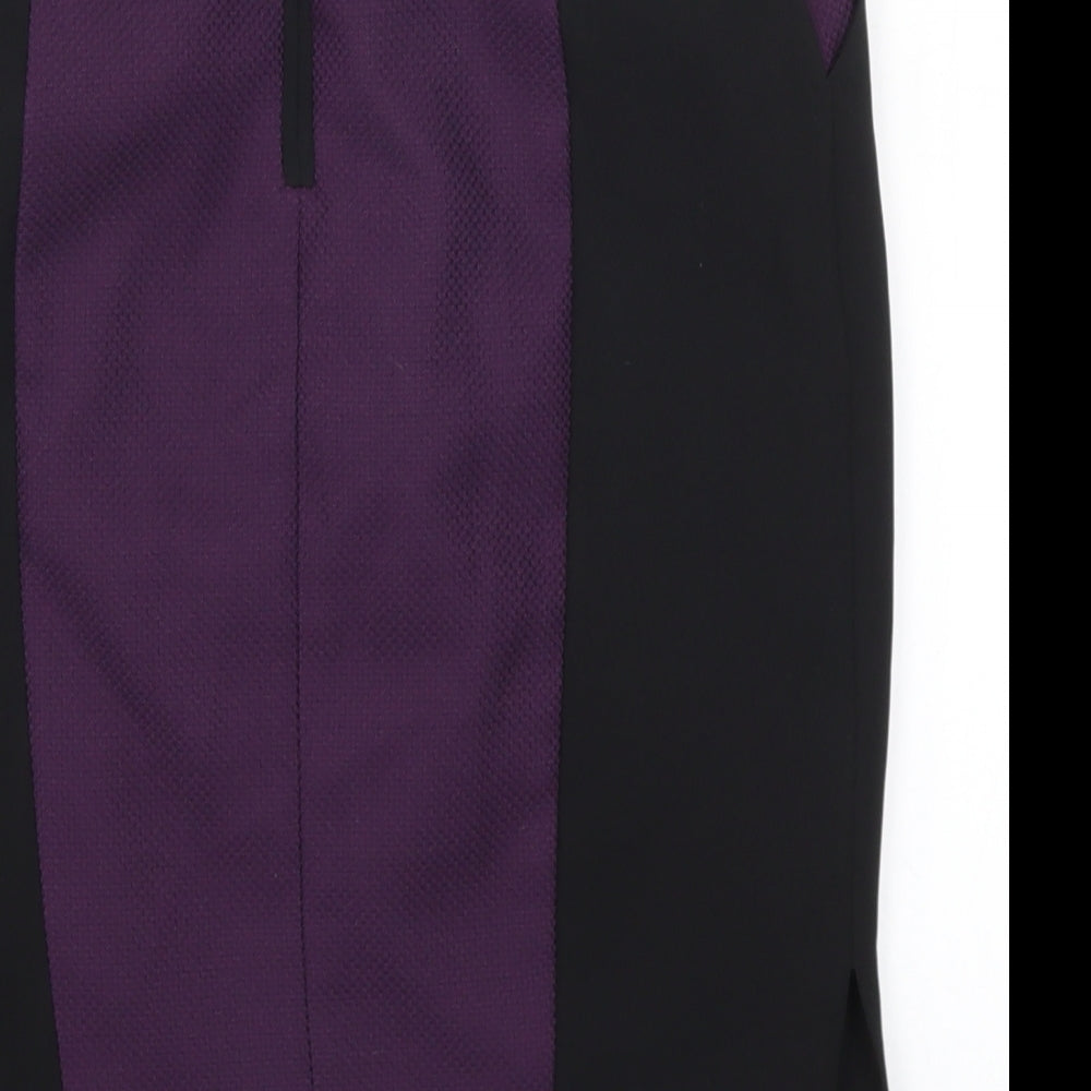 F&F Womens Purple Straight & Pencil Skirt Size 6