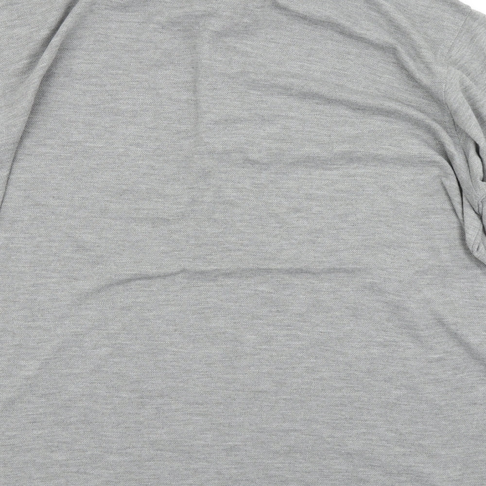 J.J.Willis Mens Grey Polo Size L