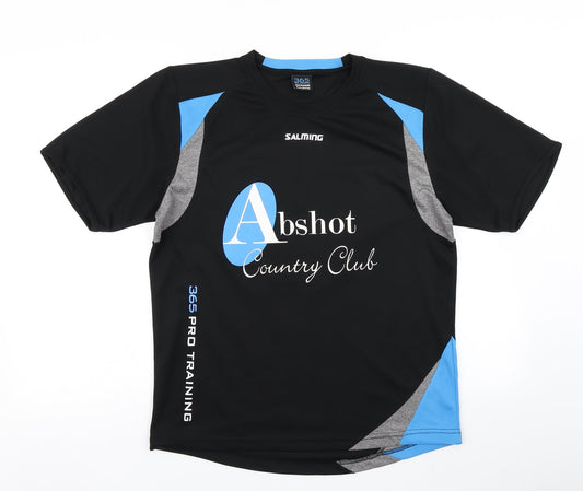 365 Training Mens Black Basic T-Shirt Size S