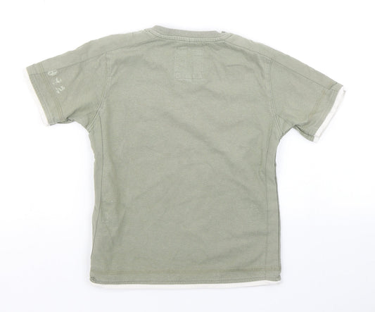 NEXT Boys Green Basic T-Shirt Size 6 Years
