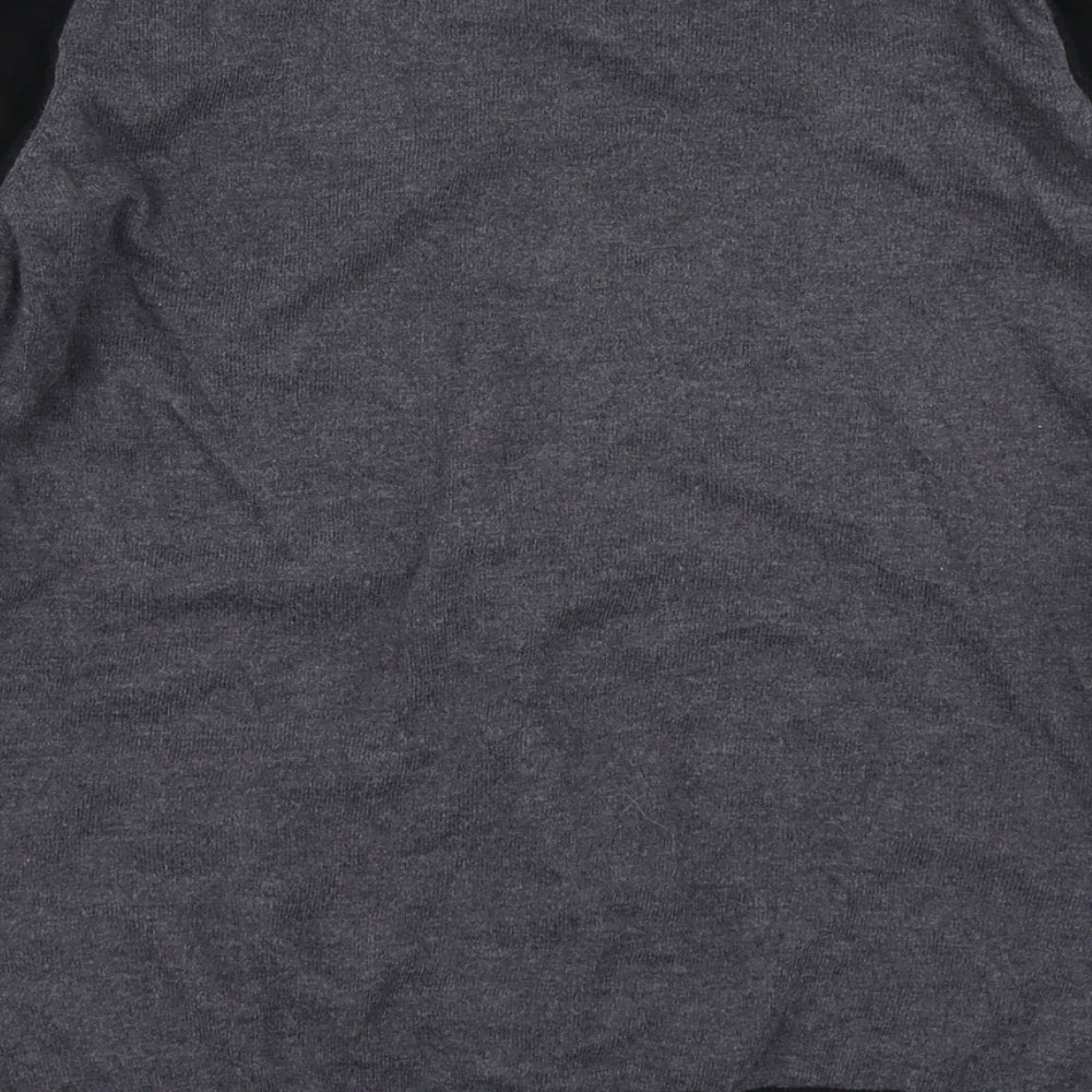 George Womens Grey Animal Print Knit Cardigan Jumper Size 12