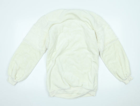 George Womens Ivory Pullover Jumper Size 10