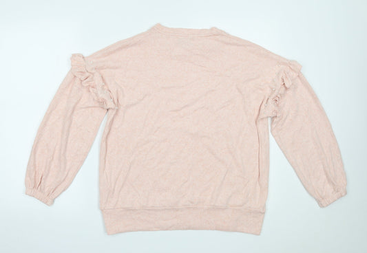 Womens UK Size S Wallis Pink Pullover Jumper
