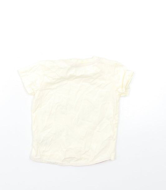 Nutmeg Baby Beige Basic T-Shirt Size 12-18 Months