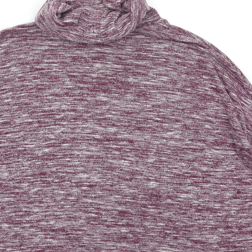Primark Womens Purple Knit Pullover Jumper Size 8