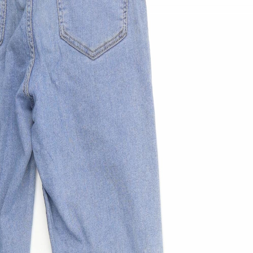 Mens UK Size 28 in Topshop Regular Fit Blue Jeans