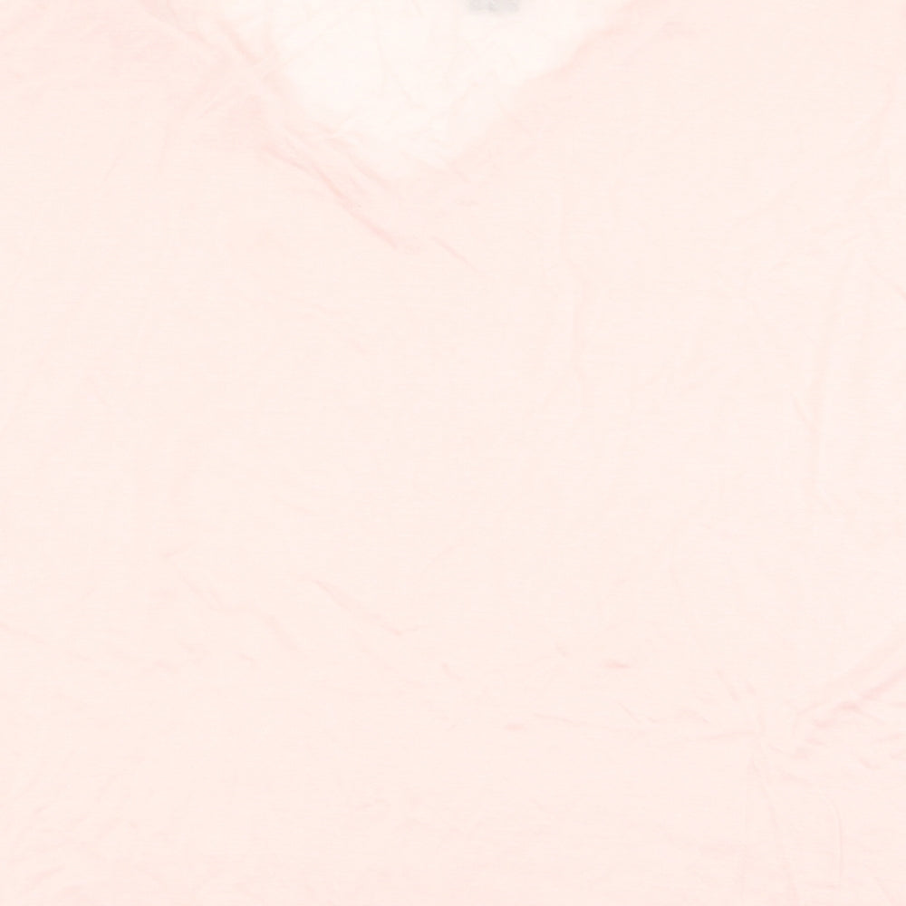 Womens UK Size XS IVY PARK Pink Basic T-Shirt