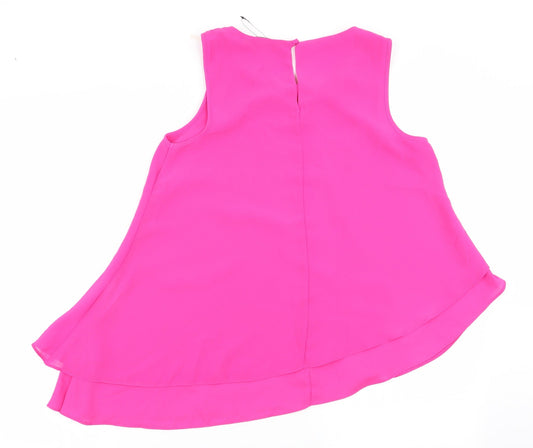 Asda George Womens Pink   Basic Blouse Size 8