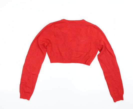 George Girls Red Cape Jumper Size 13-14 Years