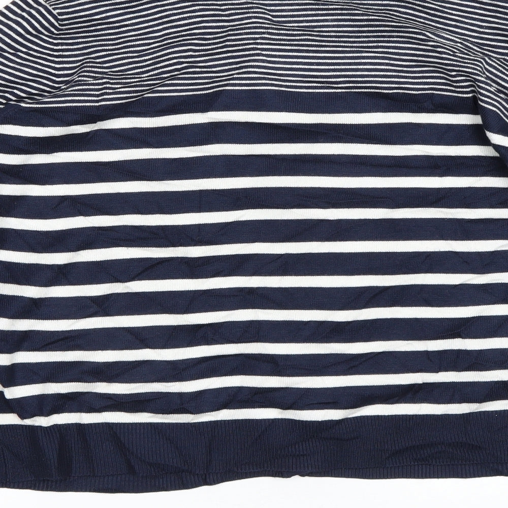 Womens UK Size M Miso Blue Cardigan Jumper