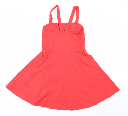 H&M Womens Red Tank Dress Size S