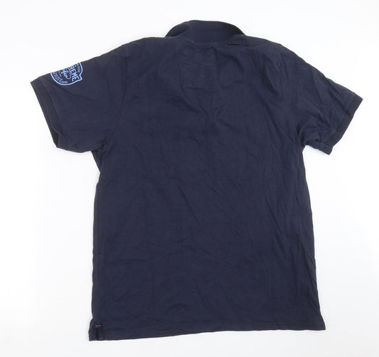 Avenue Mens Blue Polo Size XL