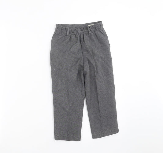 Paisely of London Boys Grey Dress Pants Trousers Size 3-4 Years