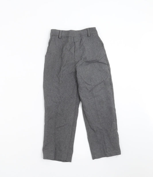 Paisely of London Boys Grey Dress Pants Trousers Size 4-5 Years