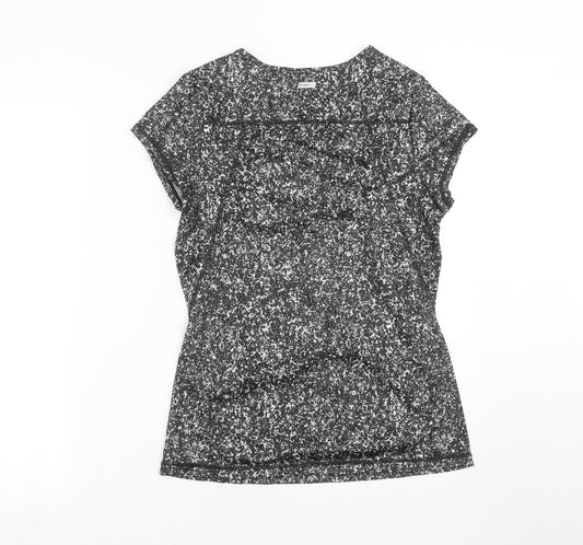 Athletic Works Womens Black Basic T-Shirt Size S