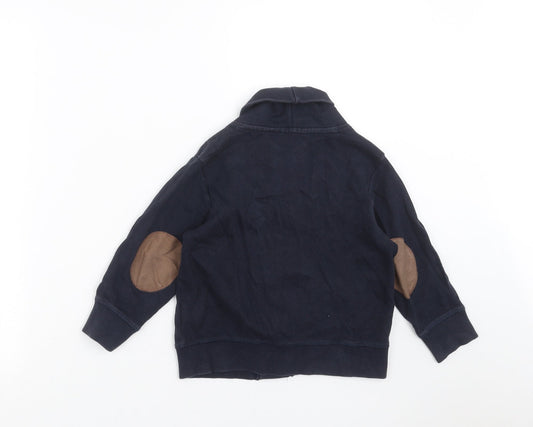 JUNIOR J Boys Blue Jacket Size 3-4 Years
