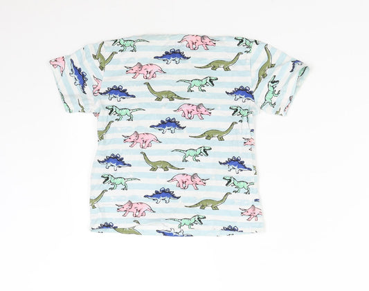 Urban Boys Multicoloured Basic T-Shirt Size 3-4 Years - Dinosaurs