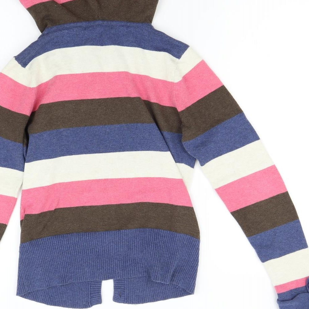 Womens UK Size 8 South Multicoloured Cardigan Jumper