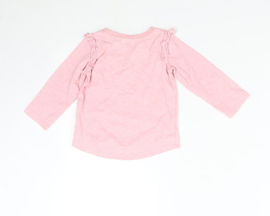 Nutmeg Baby Pink Basic T-Shirt Size 12-18 Months