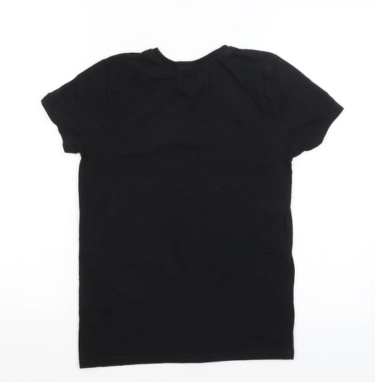 Primark Womens Black Basic T-Shirt Size M - Fortnite