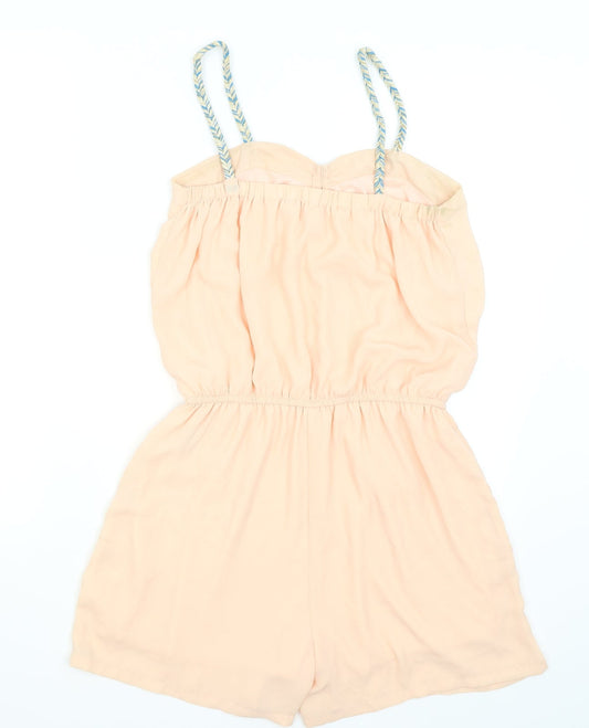 J S Millenium Womens Pink Playsuit One-Piece Size S
