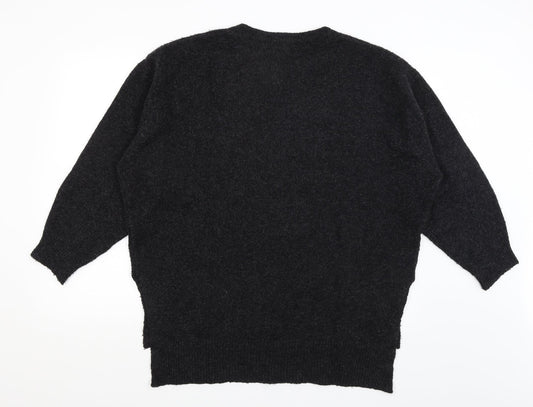 H&M Mens Black Pullover Jumper Size M
