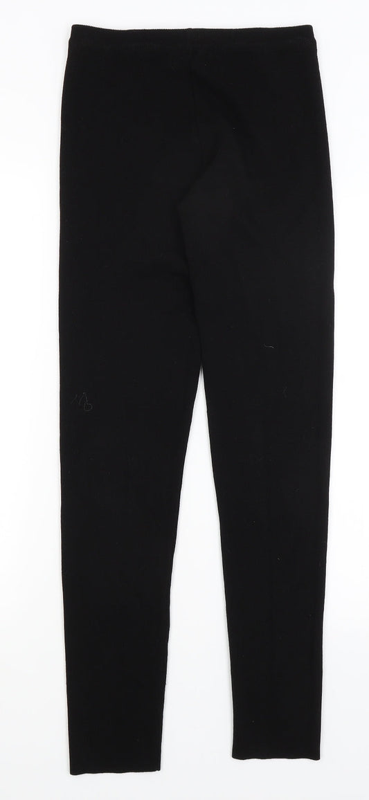Latitia Mem Womens Black Capri Leggings Size M L29 in