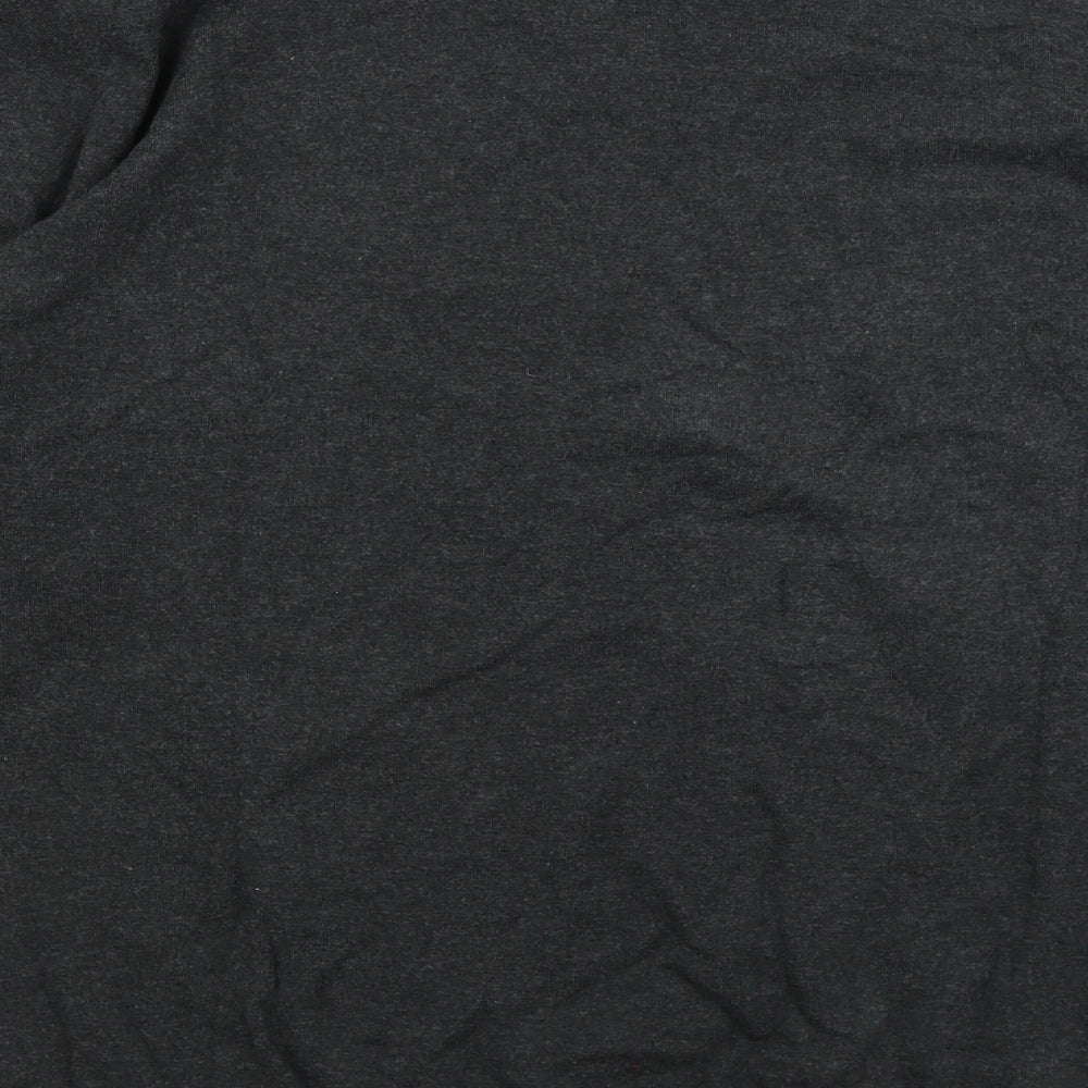 Brand and care label for Greenwoods men’s grey jumper, size XL