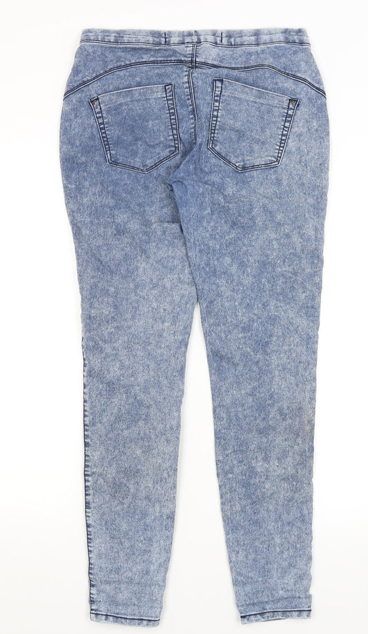 Denim Co Womens Blue Skinny Jeans Size 8 L29 in