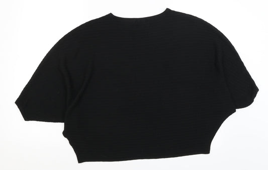 F&F Womens Black Pullover Jumper Size 14