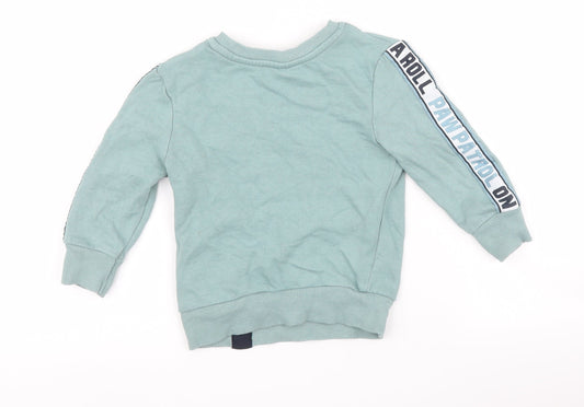 George Baby Blue Pullover Jumper Size 12-18 Months - Paw Patrol