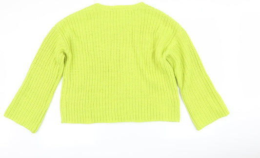 George Womens Green Pullover Jumper Size L