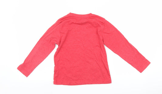 Primark Boys Red Basic T-Shirt Size 7-8 Years