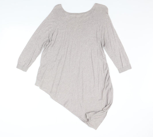 Womens UK Size 14 NEXT Beige Pullover Jumper
