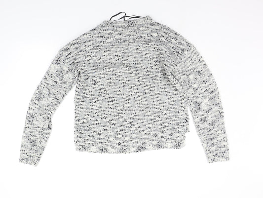 Womens UK Size 12 New Look Grey Pullover Jumper