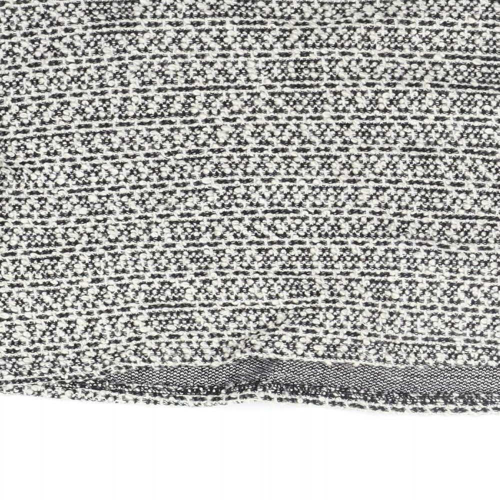 Primark Womens White Geometric Pullover Jumper Size L