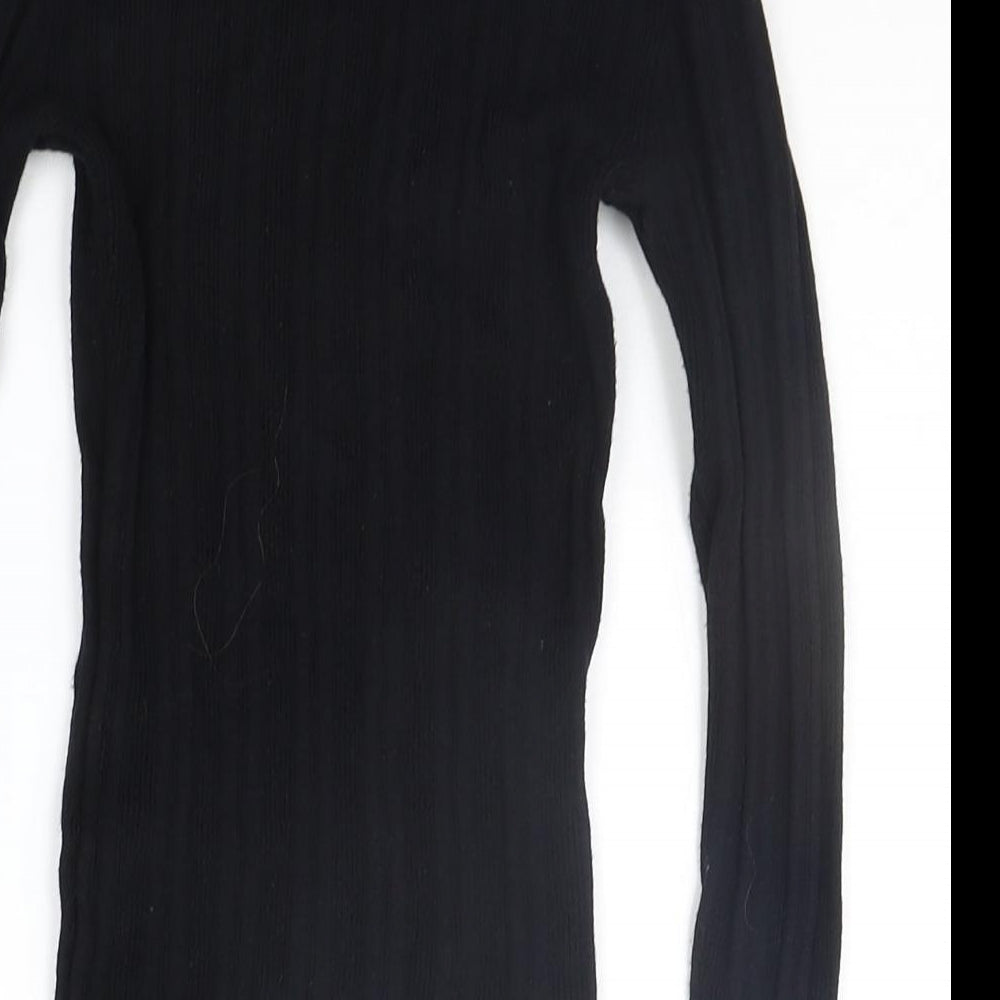 Primark Womens Black Pullover Jumper Size XS