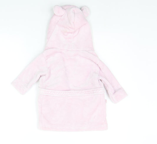 Babytown Baby Pink Solid Gown Size 6-9 Months
