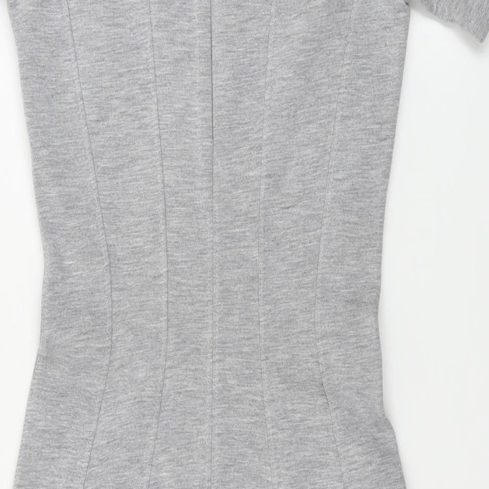 H&M Womens Grey Bodycon Size 8